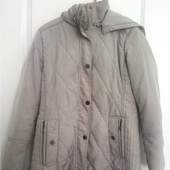 Covington Jackets & Blazers - Covington Size Small Tan Puffer Coat